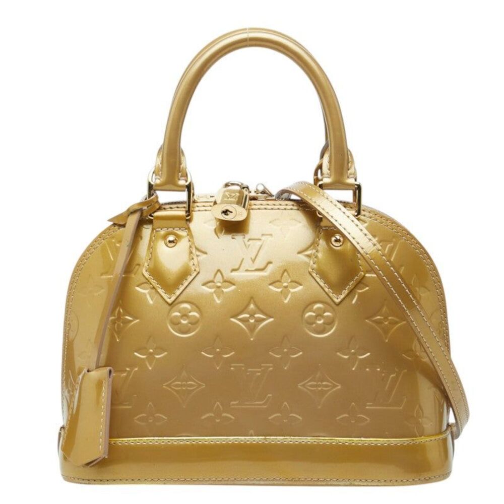 Louis Vuitton Alma BB Vernis Patent Leather Handbag